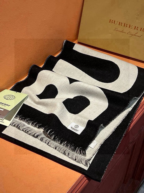 BURBERRY BBR SCARF 188 CM IN CASHMERE 551357