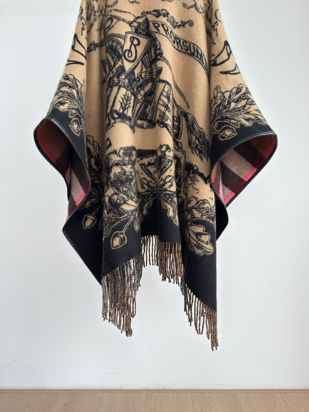 BURBERRY 25S PLAID KNITTED SCARF 146