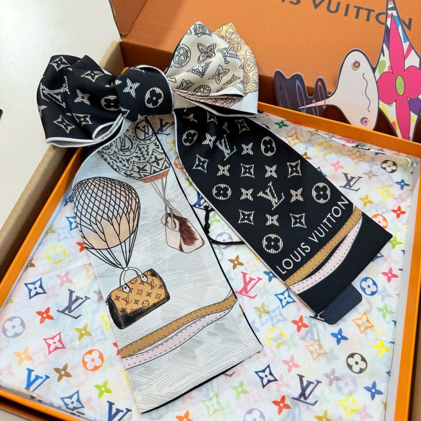 LOUIS VUITTON LV TWILLY 120 CM IN SILK 714367