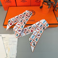 HERMES HERMES 25S SCARF 86 IN SILK 853138