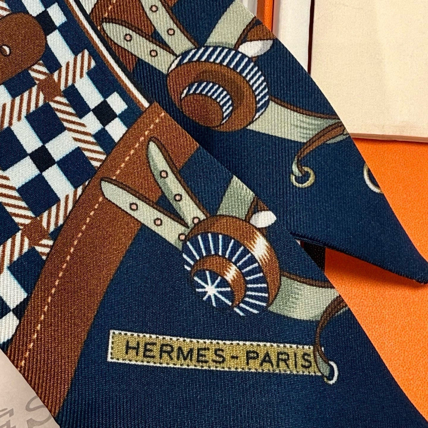 HERMES HERMES 25S SCARF 90 IN SILK 854954