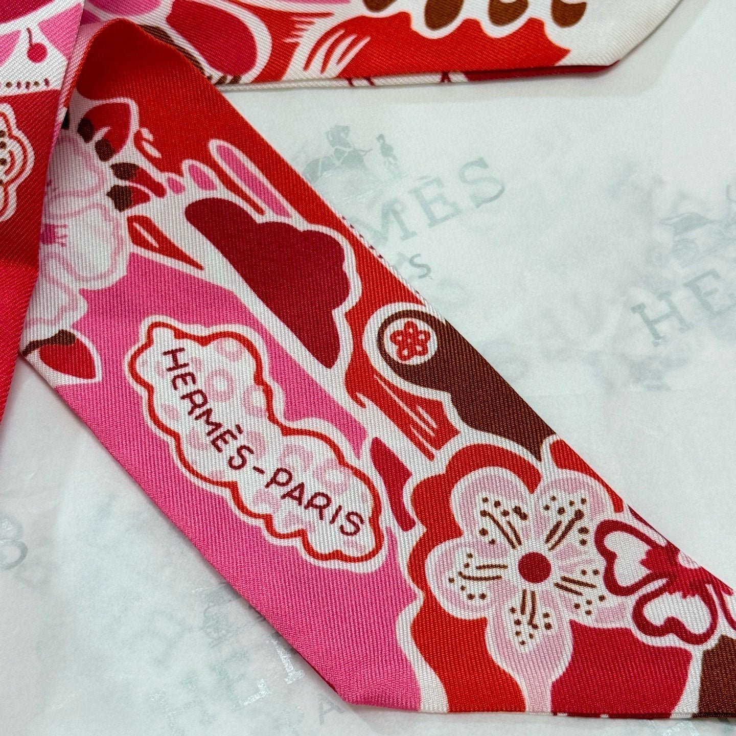 HERMES HERMES 25S SCARF 90 IN SILK 854957