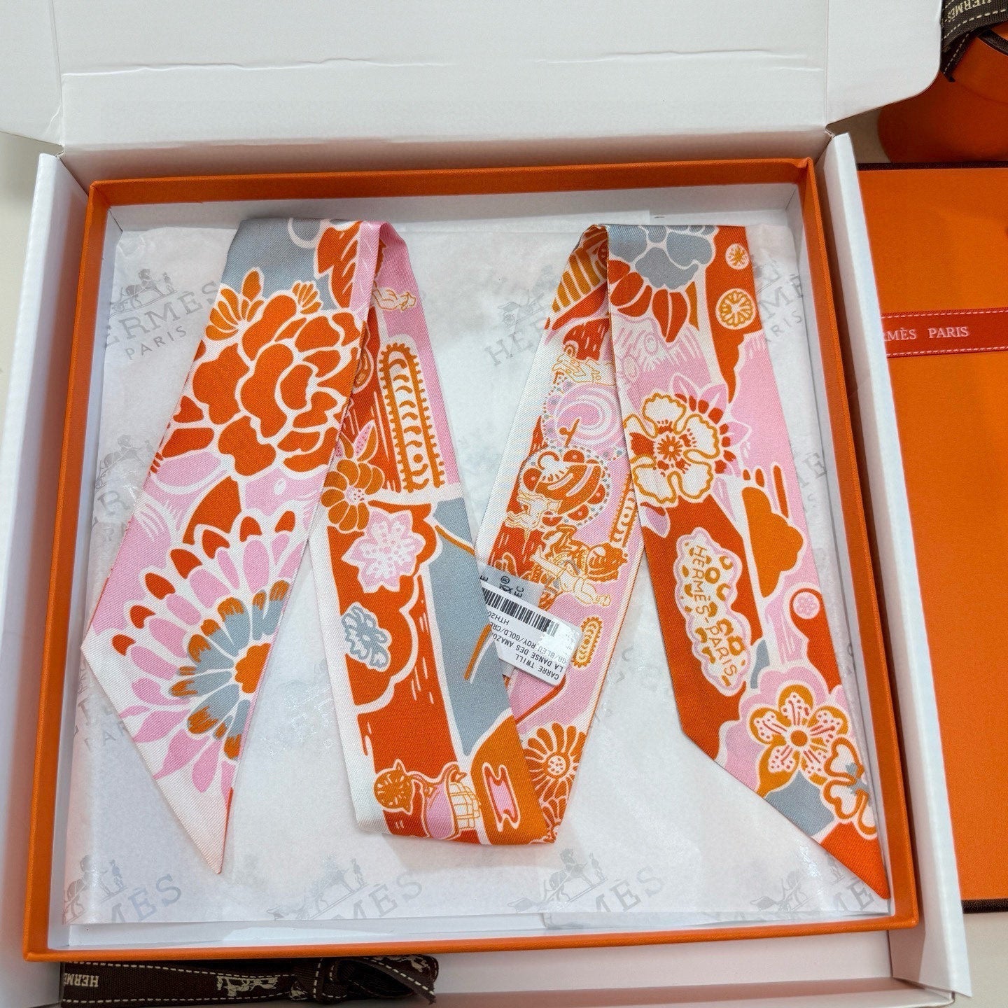 HERMES HERMES 25S SCARF 90 IN SILK 854958