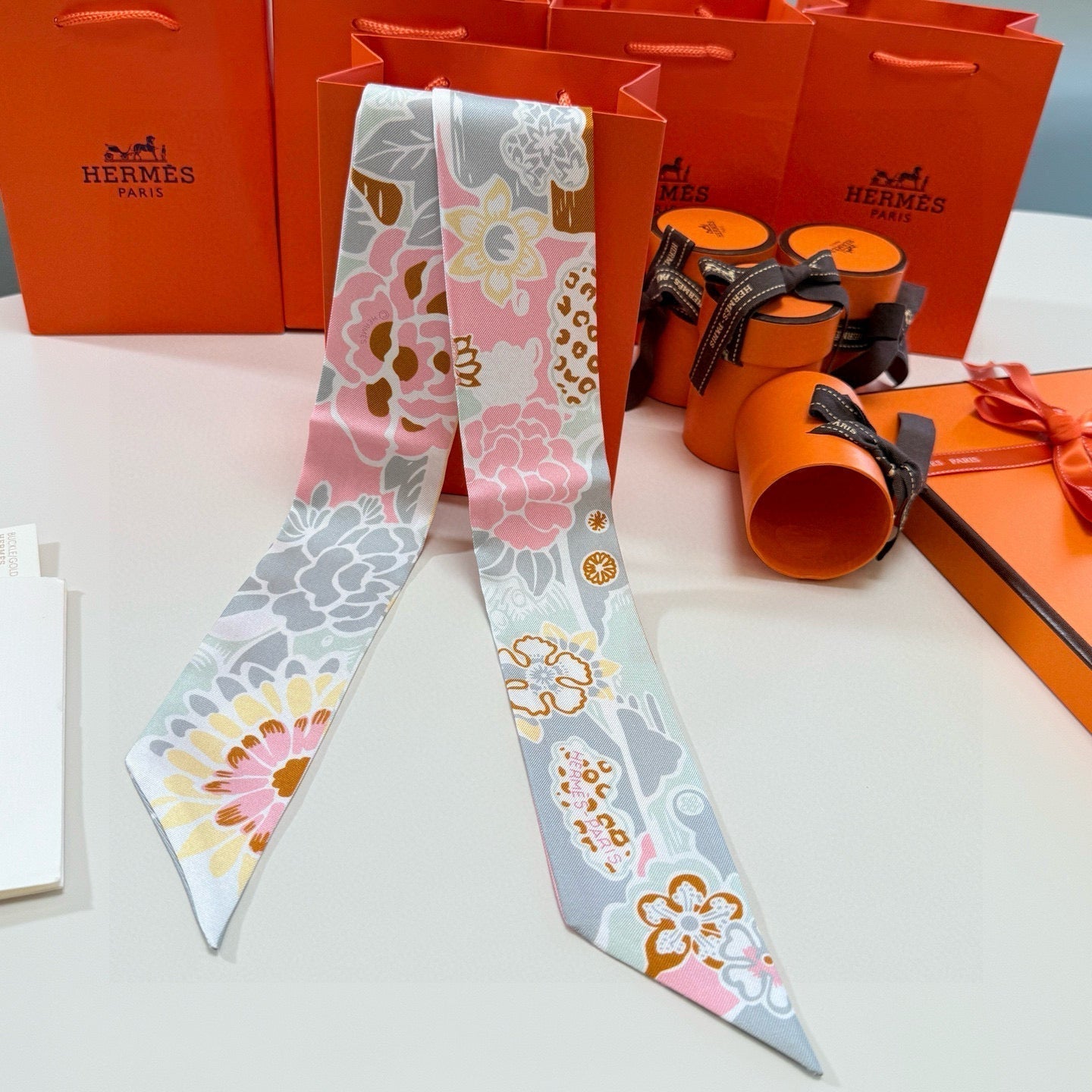 HERMES HERMES 25S SCARF 90 IN SILK 854960