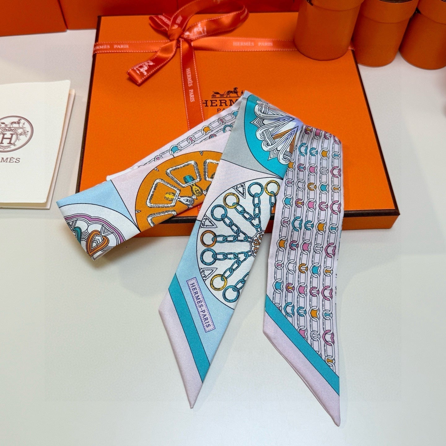 HERMES HERMES 25S SCARF 90 IN SILK 856726
