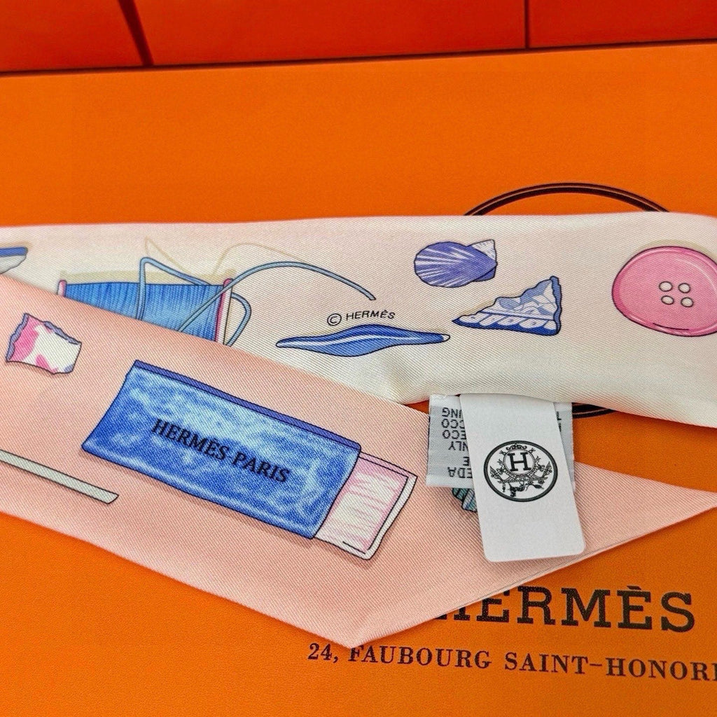 HERMES HERMES 25S SCARF TWILLY 86 IN SILK 987337
