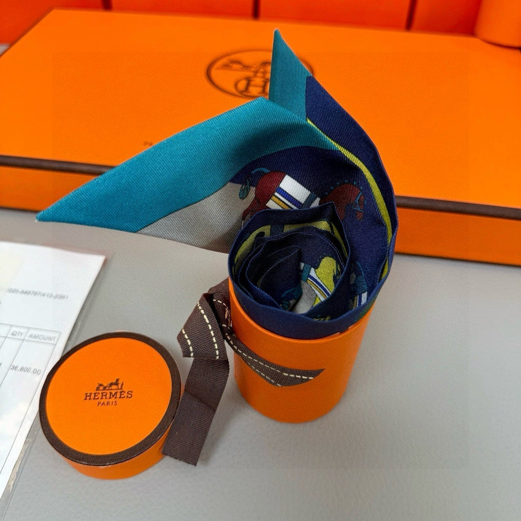 HERMES HERMES 25S TWILLY 86 IN SILK 989354