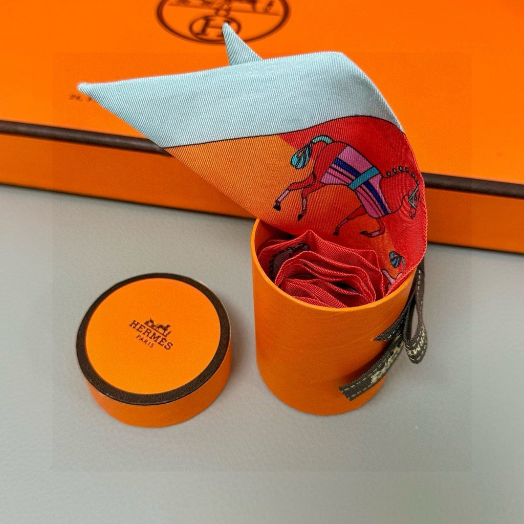 HERMES HERMES 25S TWILLY 86 IN SILK 989355