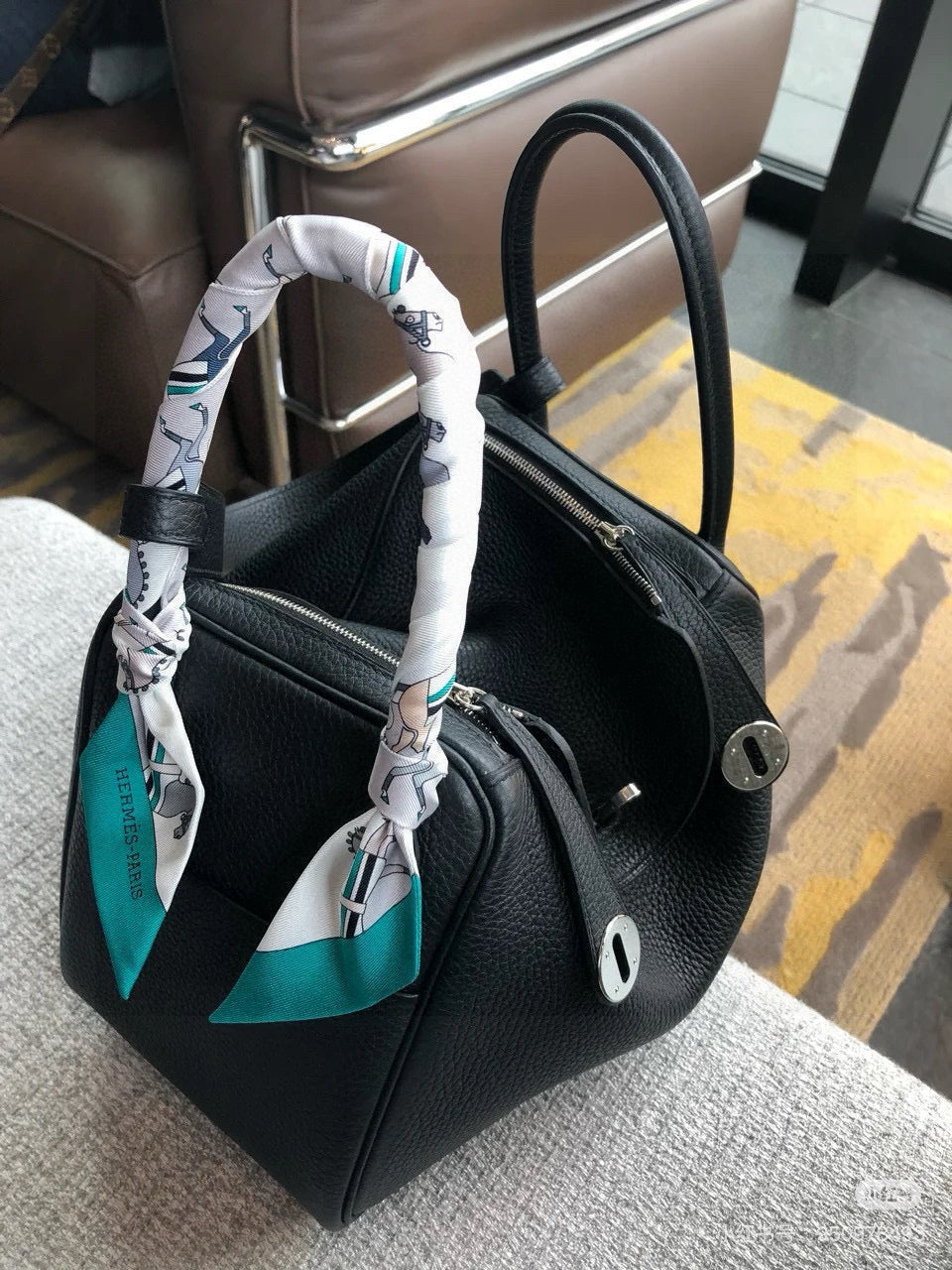 HERMES HERMES 25S TWILLY 86 IN SILK 989356