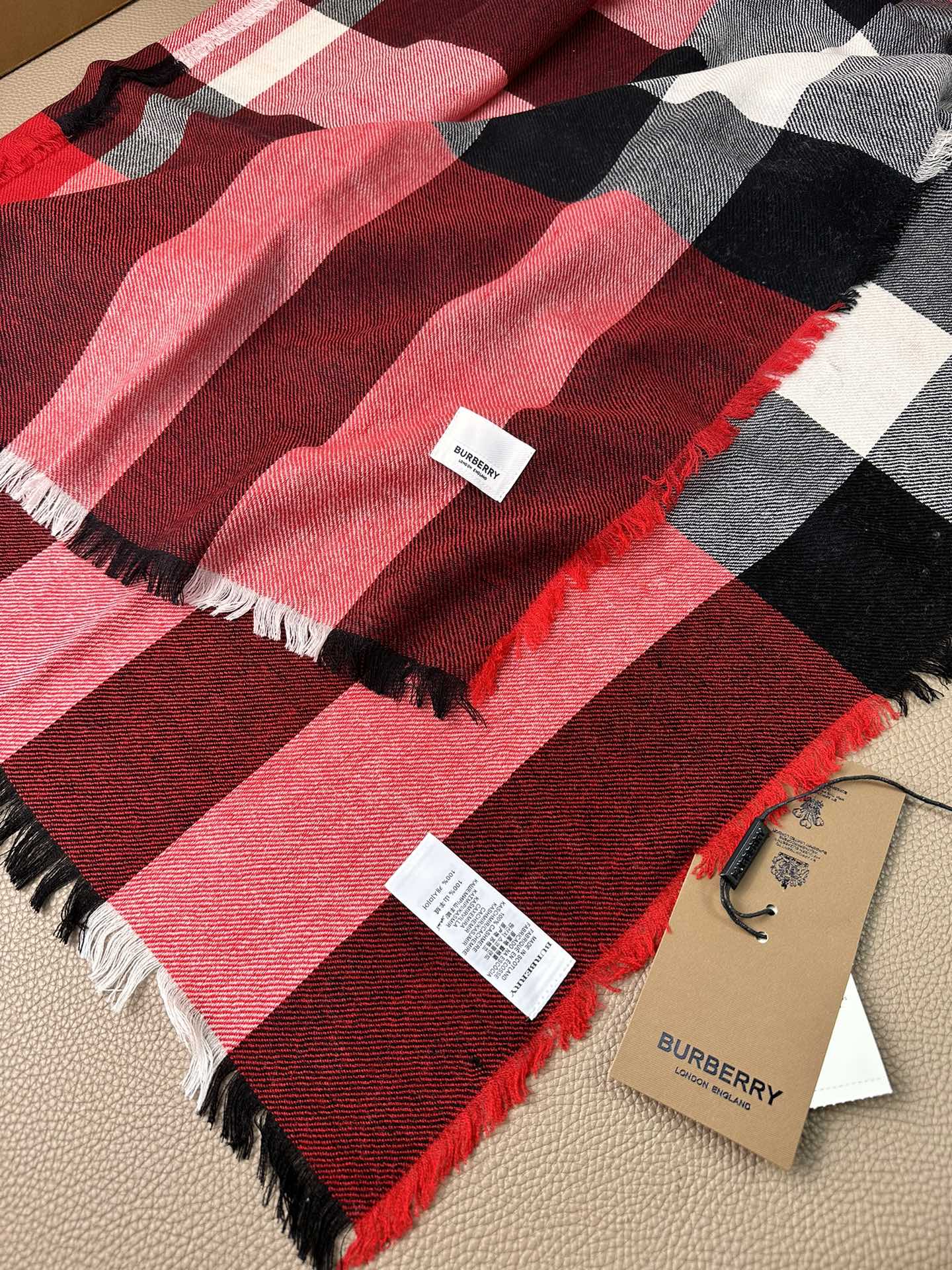 BURBERRY BBR SCARF 200 CM IN CASHMERE 474277