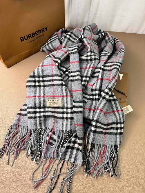 BURBERRY BBR SCARF 200 CM IN CASHMERE 490959