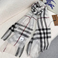 BURBERRY BBR SCARF 220 CM IN CASHMERE 490971