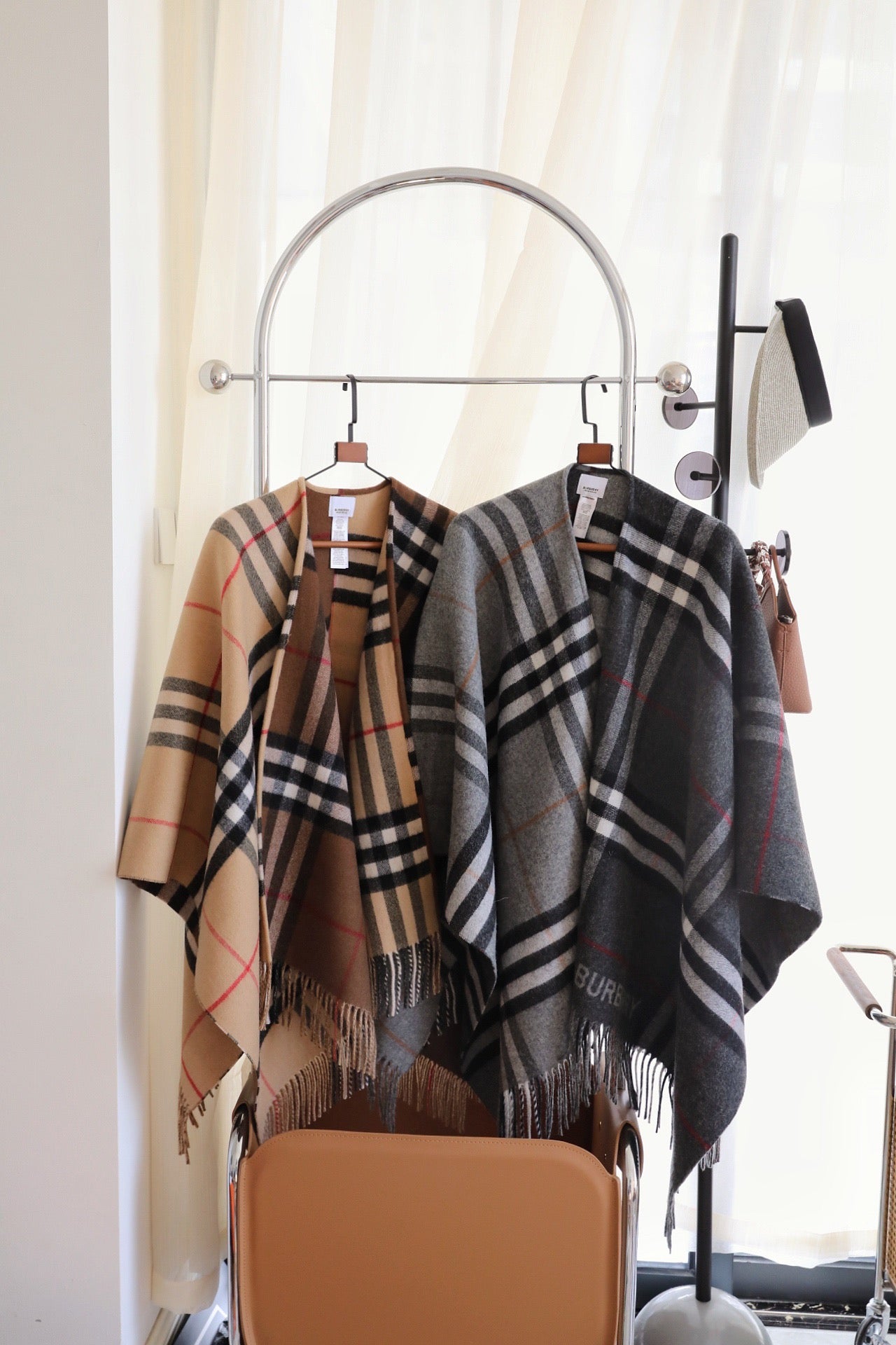 BURBERRY BBR SCARF 140 CM IN CASHMERE 732178