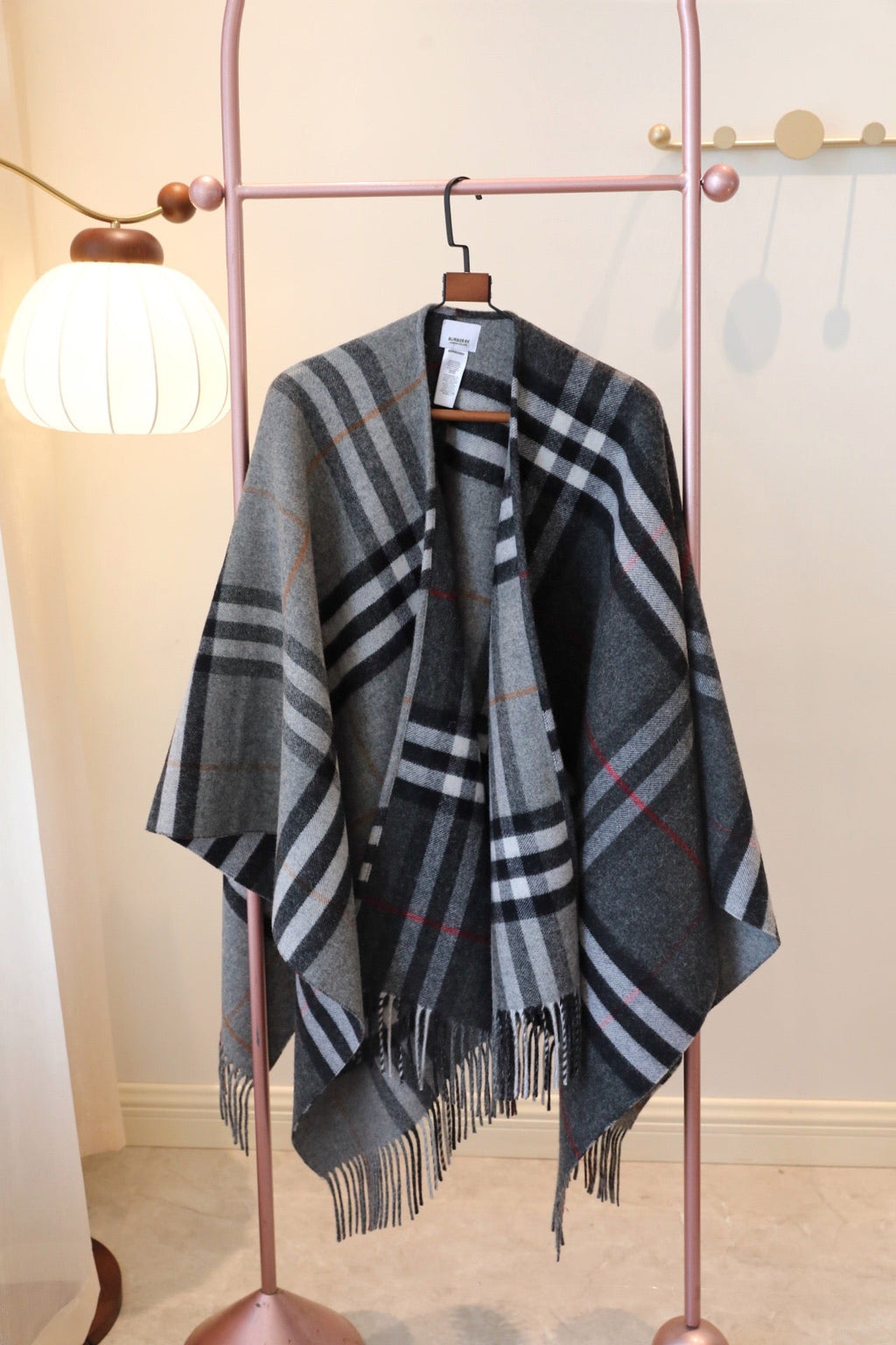 BURBERRY BBR SCARF 140 CM IN CASHMERE 732178