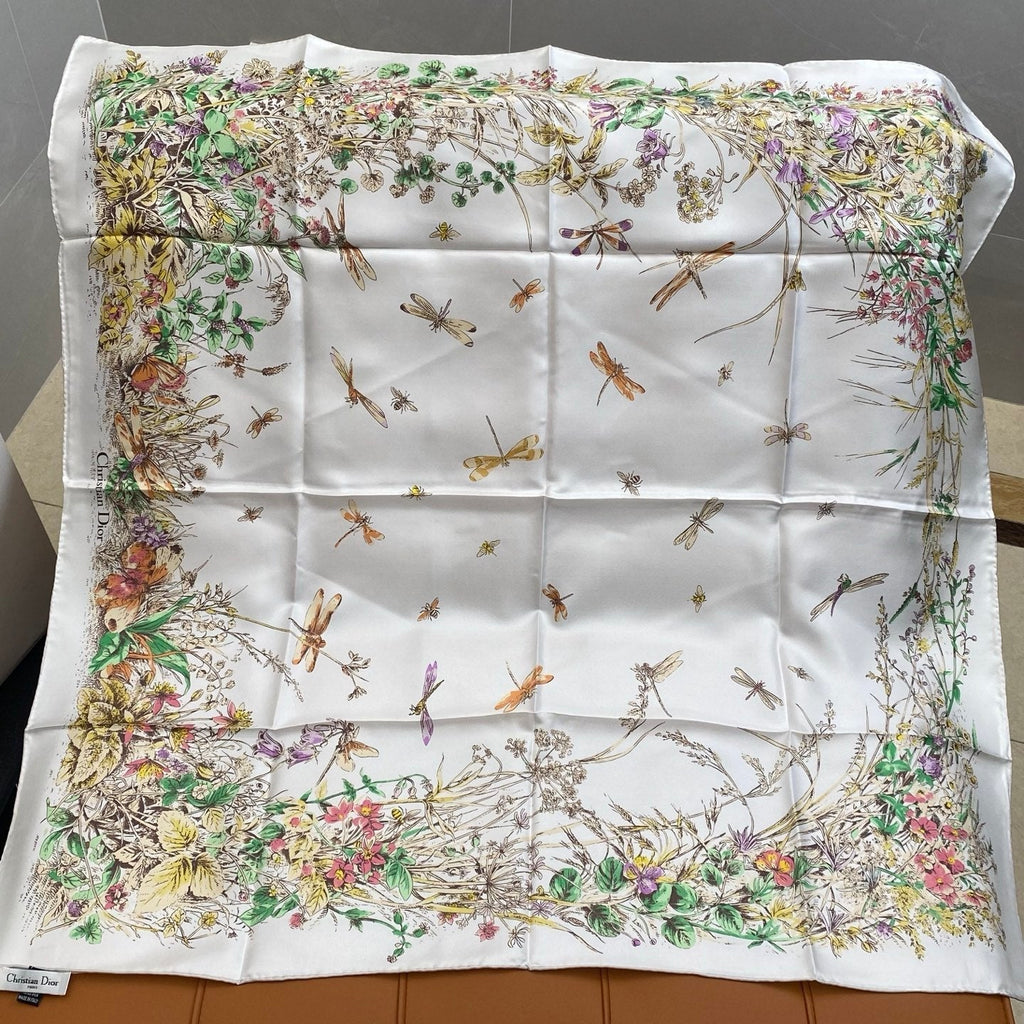 DIOR SCARF 90 CM IN SILK FABRIC 703663