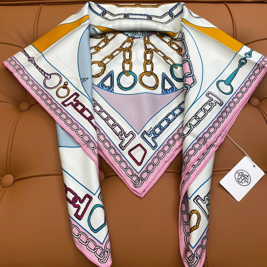HERMES HERMES 25S SCARF 90 IN SILK 703668