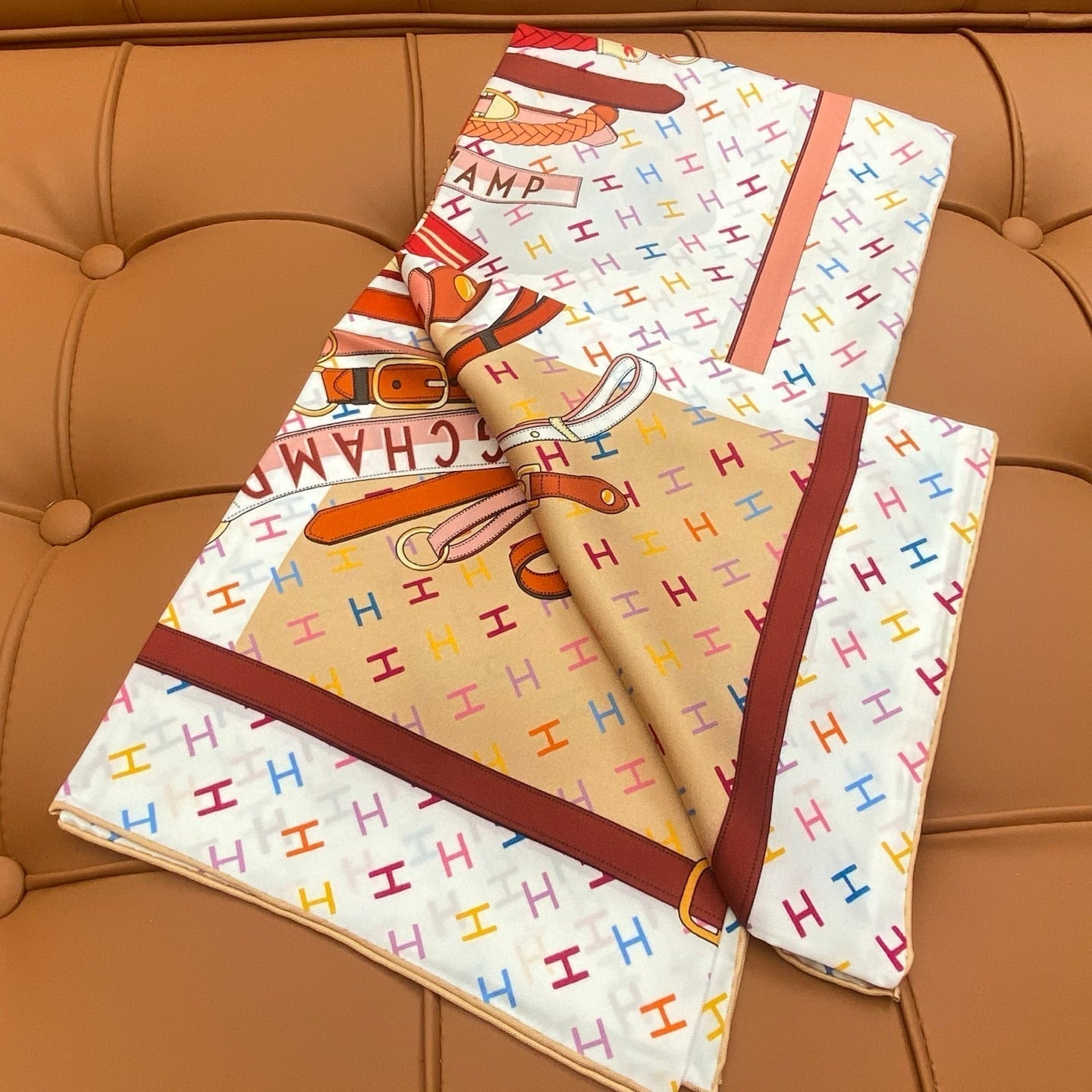 HERMES HERMES 25S SCARF 90 IN SILK 703680
