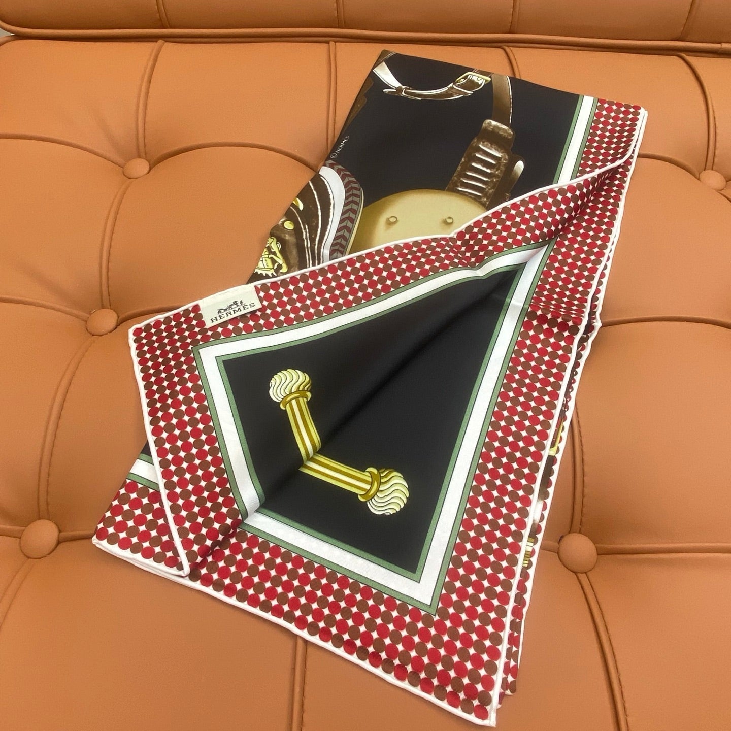 HERMES HERMES 25S SCARF 90 IN SILK 709677