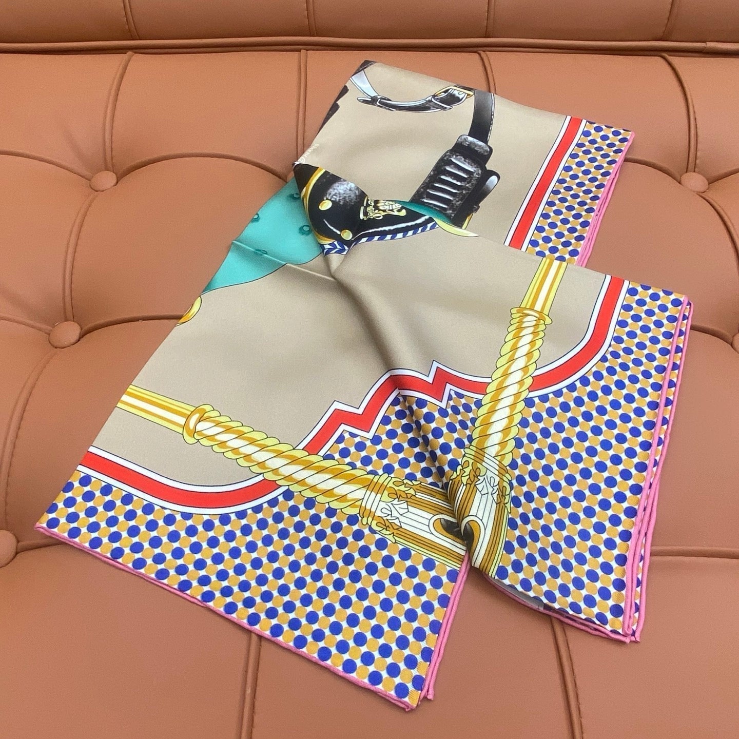 HERMES HERMES 25S SCARF 90 IN SILK 709678