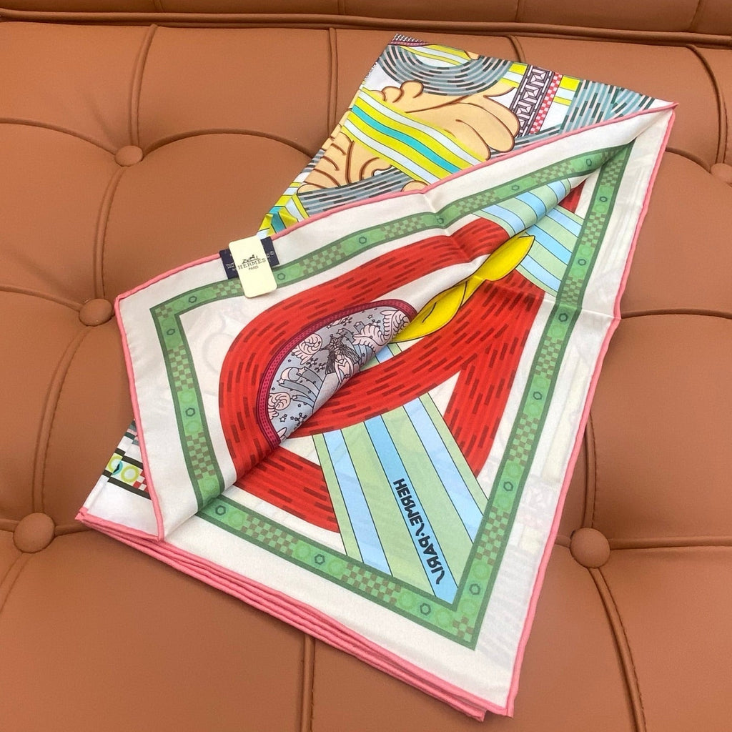 HERMES HERMES 25S SCARF 90 IN SILK 709684