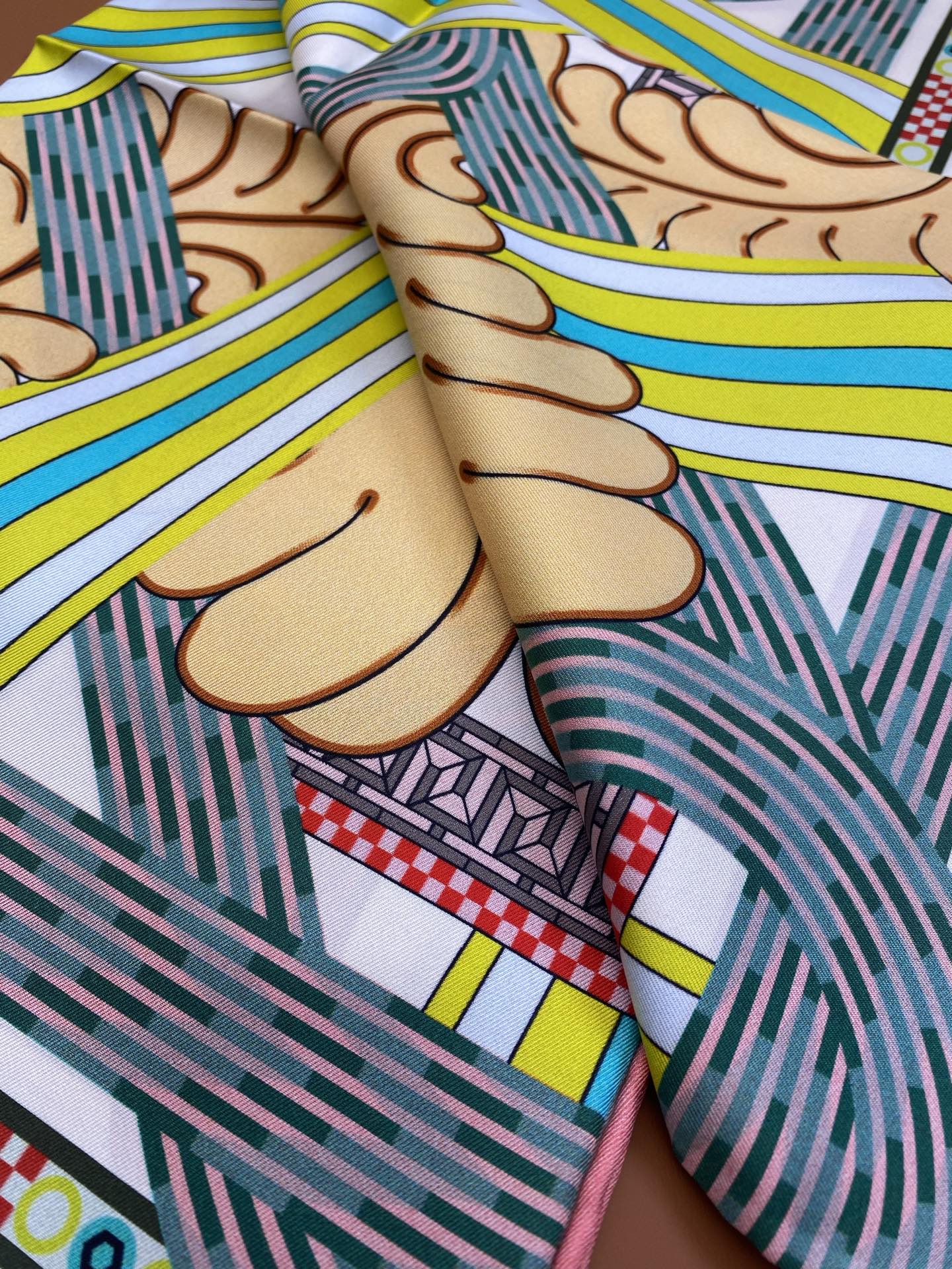 HERMES HERMES 25S SCARF 90 IN SILK 709684