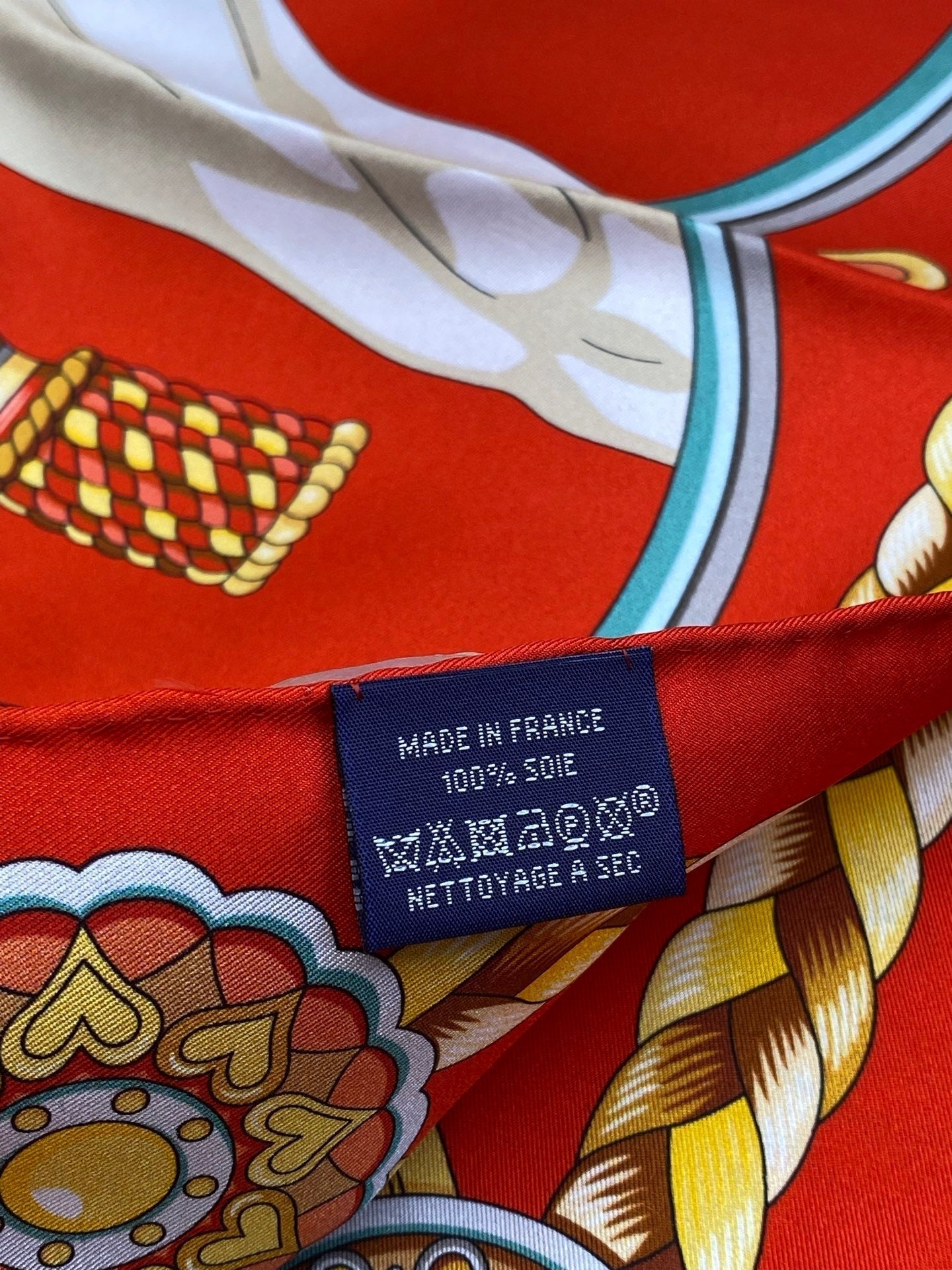 HERMES HERMES 25S SCARF 90 IN SILK 709688