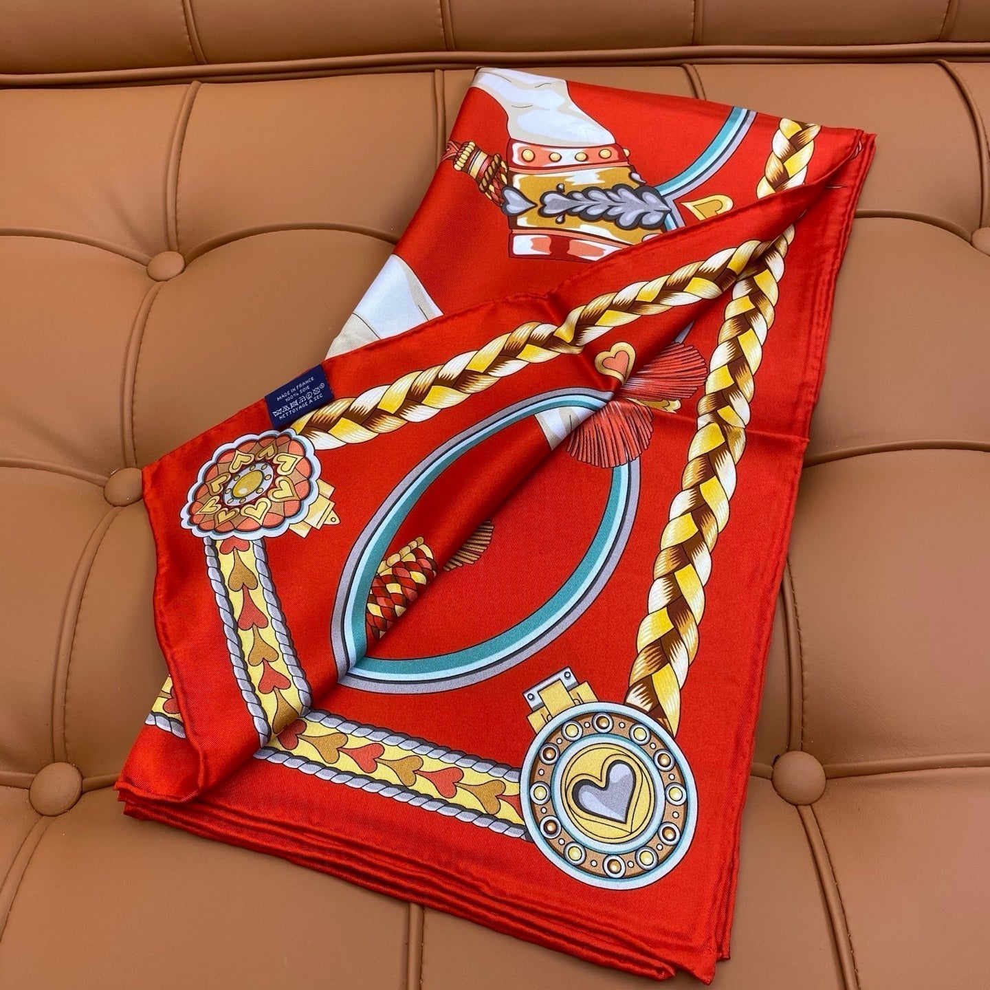 HERMES HERMES 25S SCARF 90 IN SILK 709688