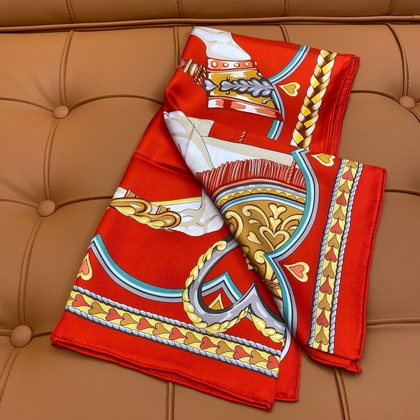 HERMES HERMES 25S SCARF 90 IN SILK 709688