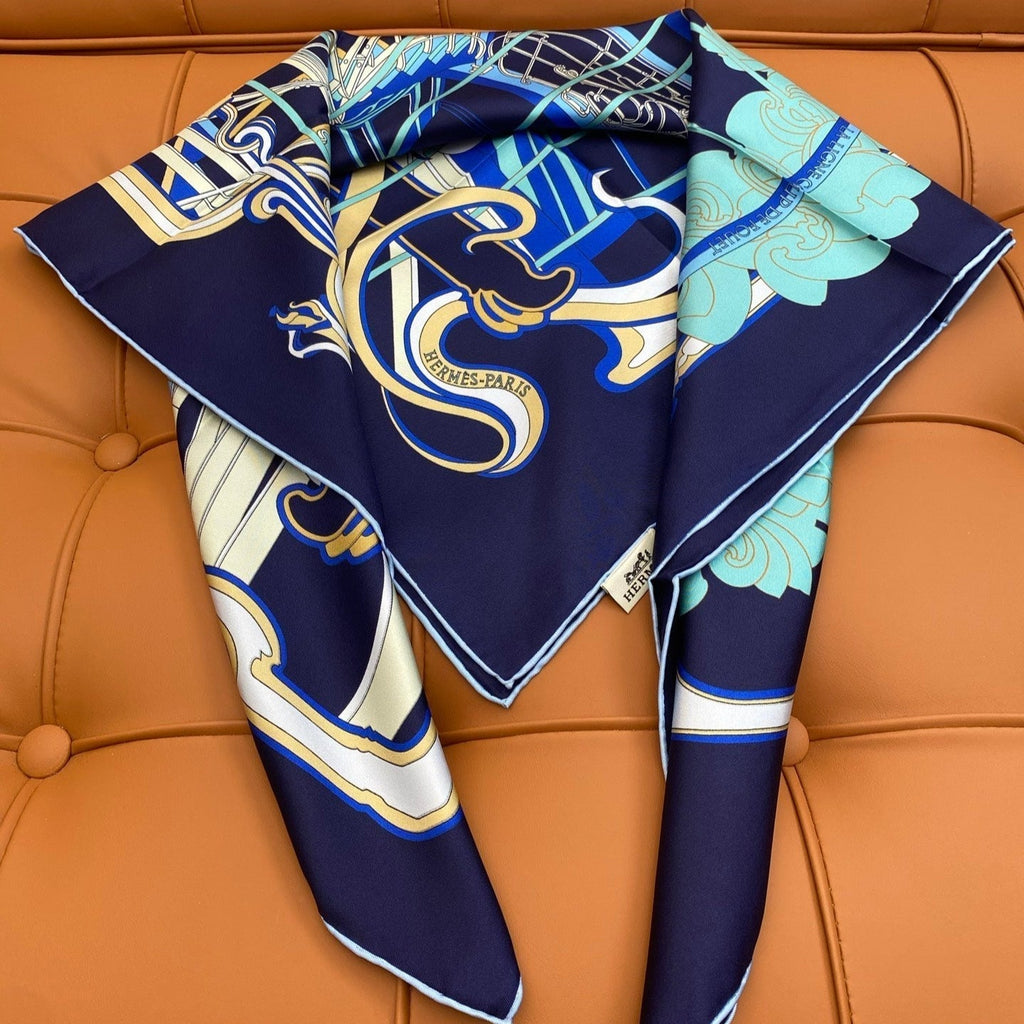 HERMES HERMES 25S SCARF 90 IN SILK 718489