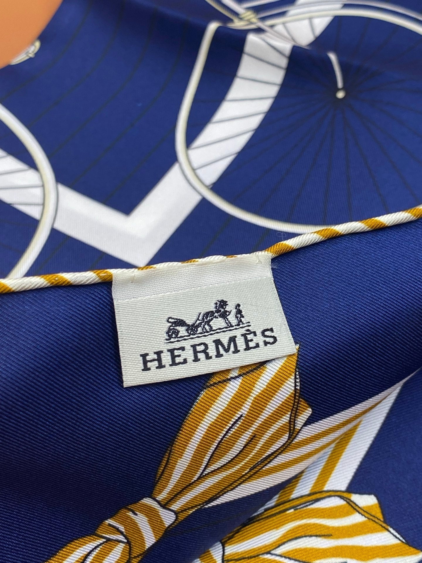 HERMES HERMES 25S SCARF 90 IN SILK 718481