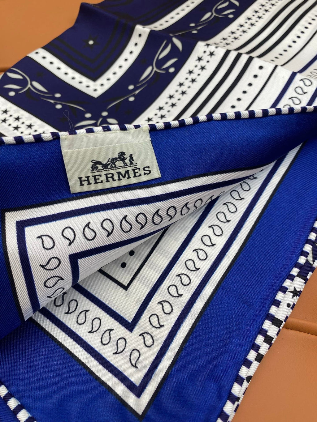 HERMES HERMES 25S SCARF 90 IN SILK 718485