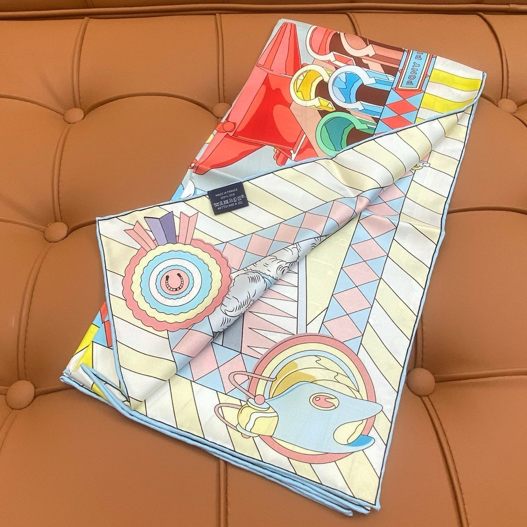 HERMES HERMES 25S SCARF 90 IN SILK 718487