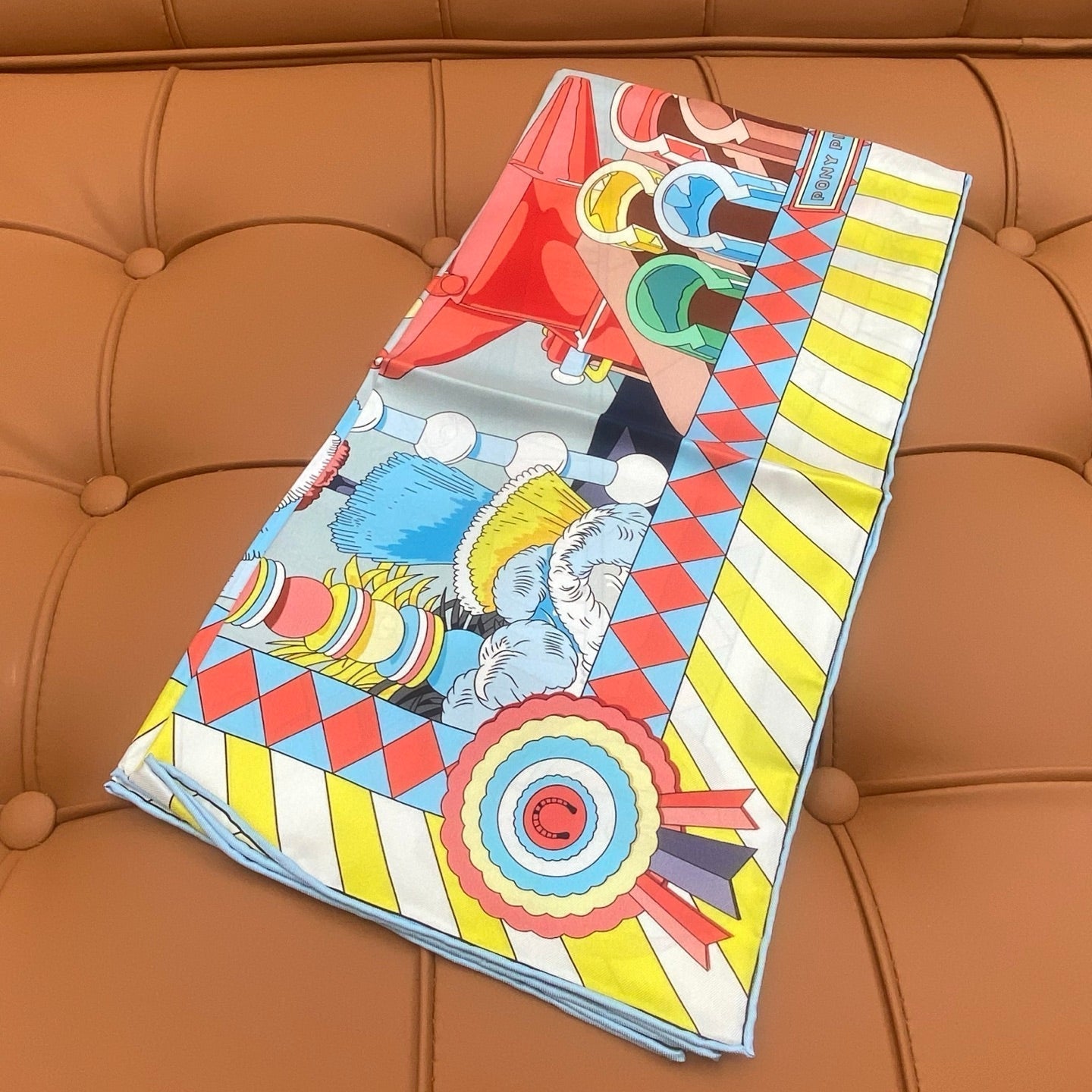 HERMES HERMES 25S SCARF 90 IN SILK 718487