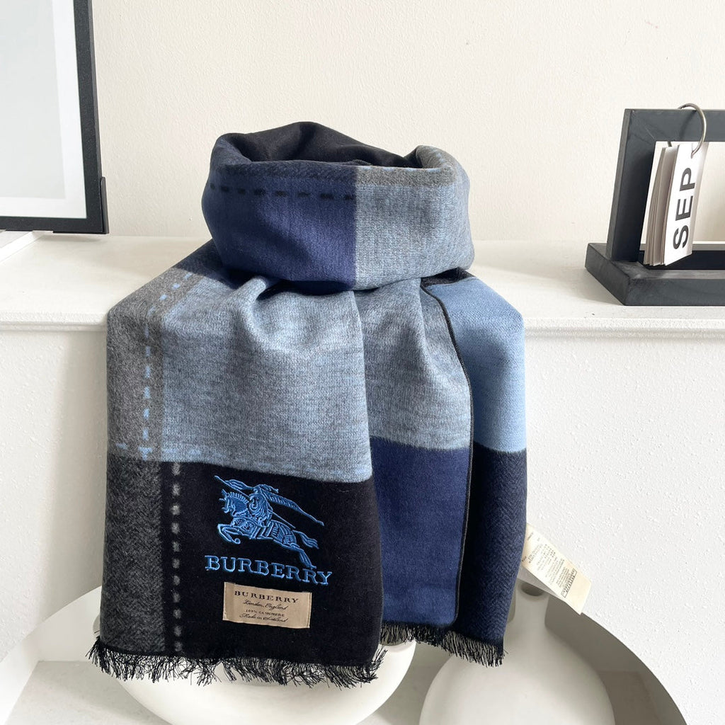 BURBERRY BBR SCARF 180 CM IN CASHMERE 487518