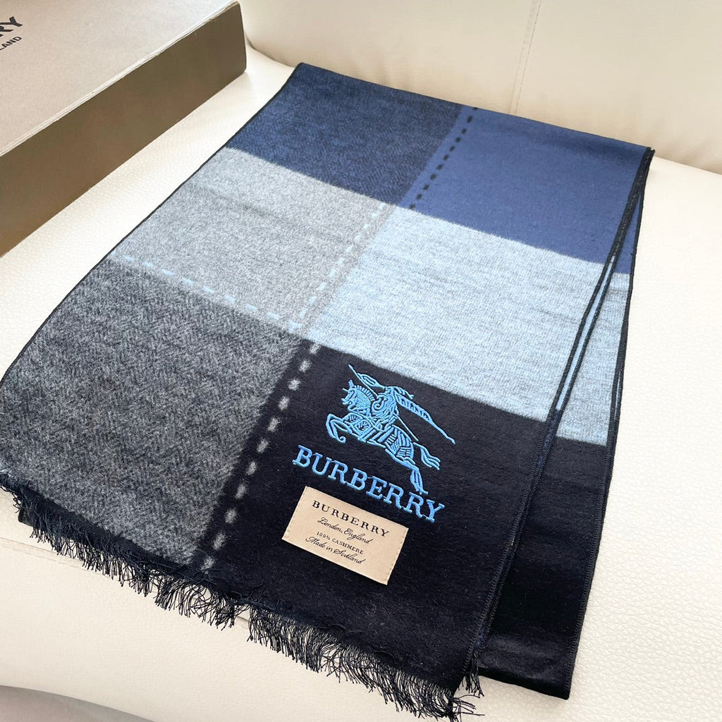 BURBERRY BBR SCARF 180 CM IN CASHMERE 487518