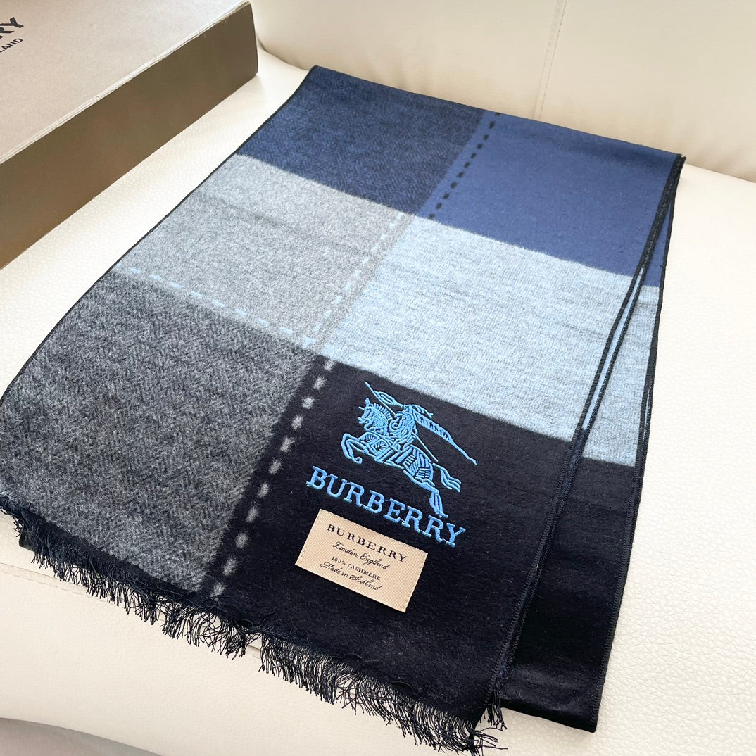 BURBERRY BBR SCARF 180 CM IN CASHMERE 487518