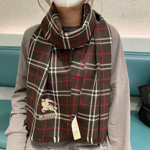 BURBERRY BBR SCARF 180 CM IN CASHMERE 477831