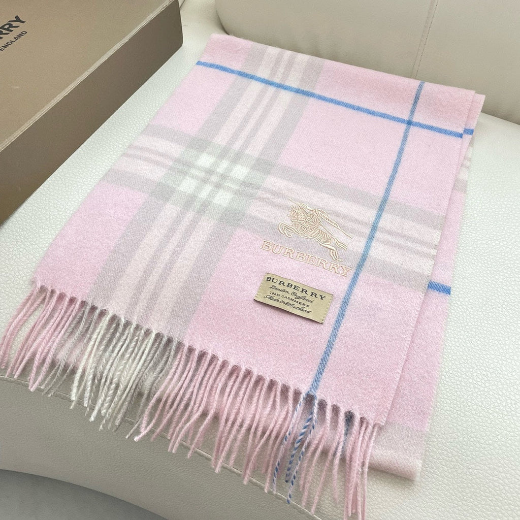 BURBERRY BBR SCARF 180 CM IN CASHMERE 490946