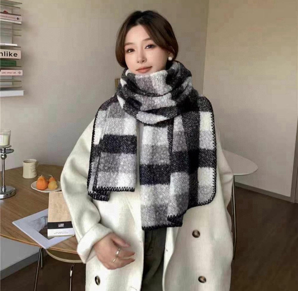 BURBERRY BBR SCARF 180 CM IN CASHMERE 505313