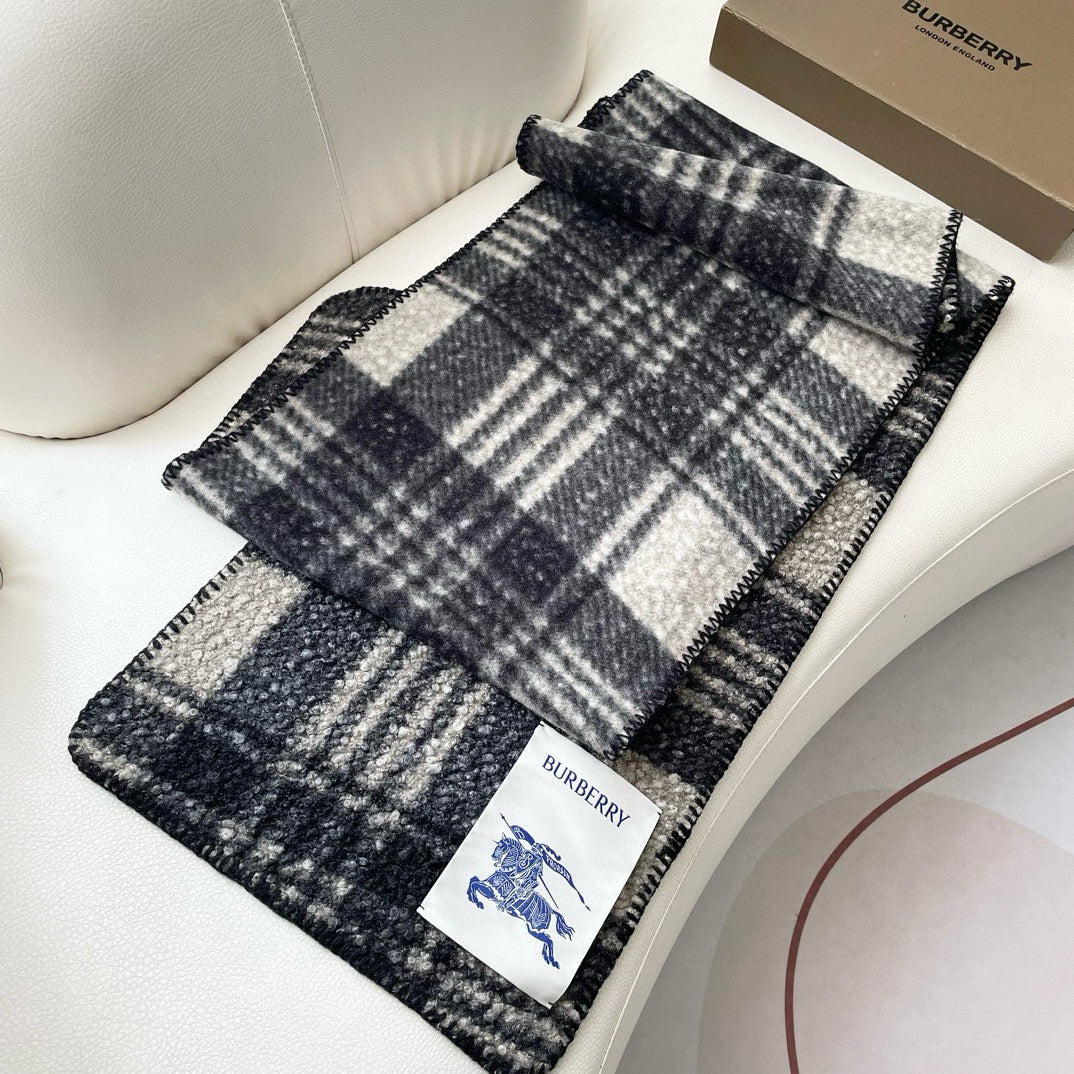 BURBERRY BBR SCARF 180 CM IN CASHMERE 505313
