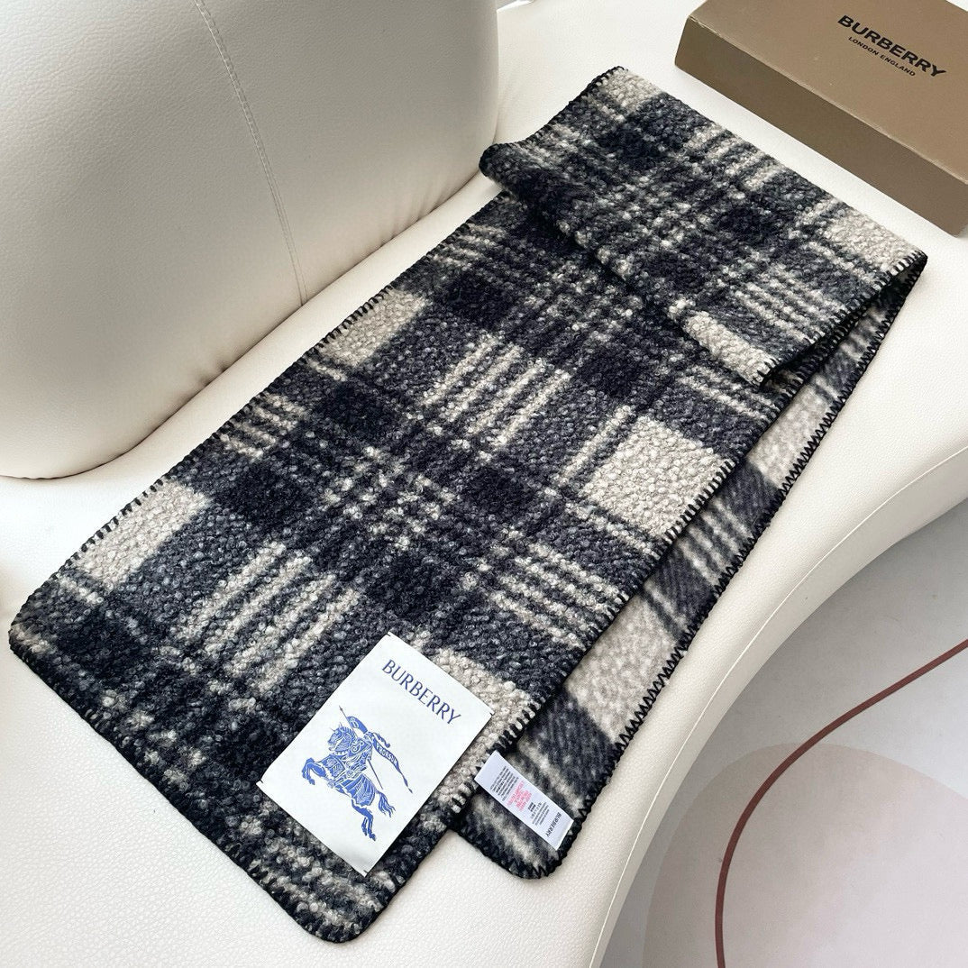 BURBERRY BBR SCARF 180 CM IN CASHMERE 505313