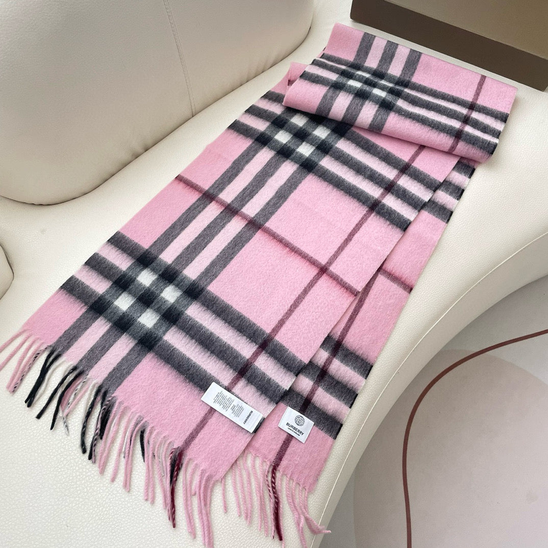 BURBERRY BBR SCARF 180 CM IN CASHMERE 522310