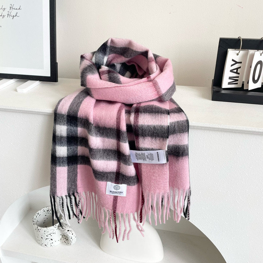BURBERRY BBR SCARF 180 CM IN CASHMERE 522310