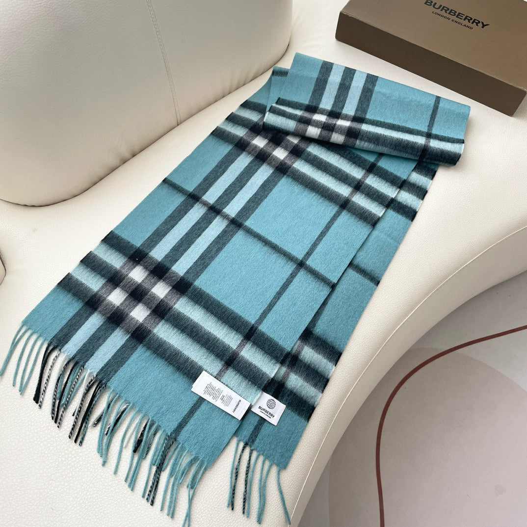 BURBERRY BBR SCARF 180 CM IN CASHMERE 522311