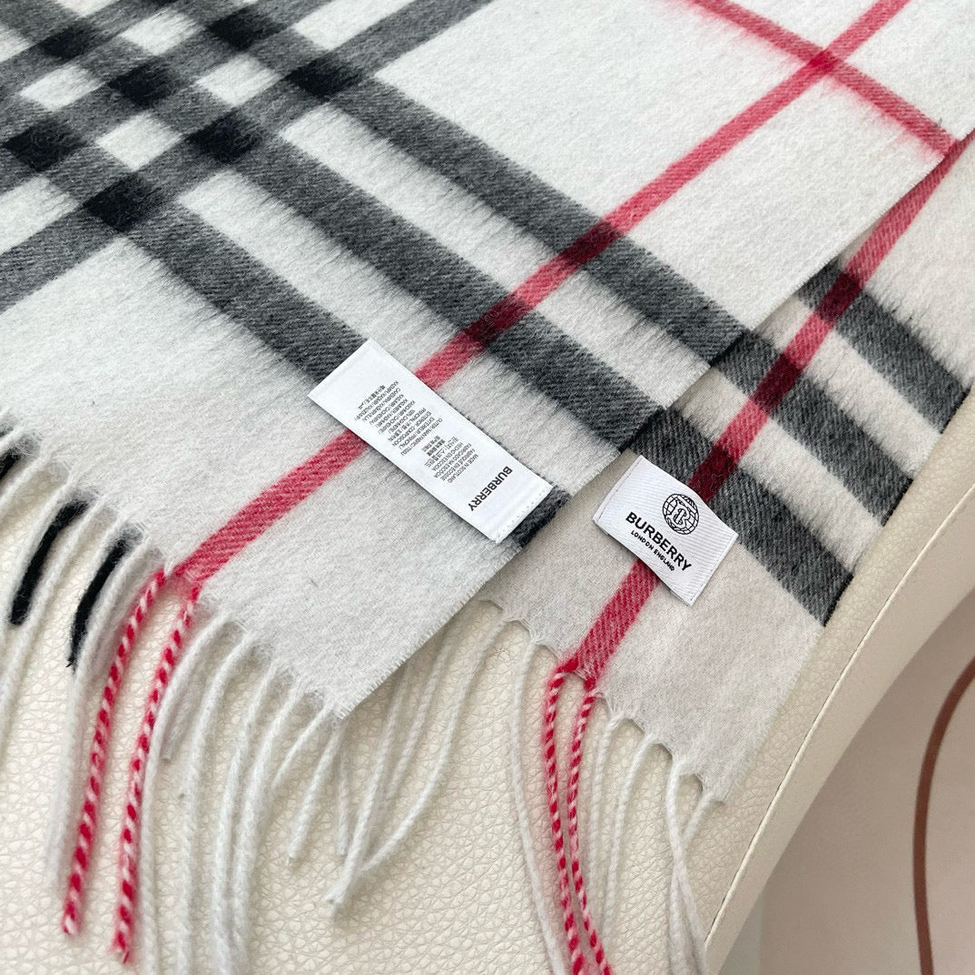 BURBERRY BBR SCARF 180 CM IN CASHMERE 522312
