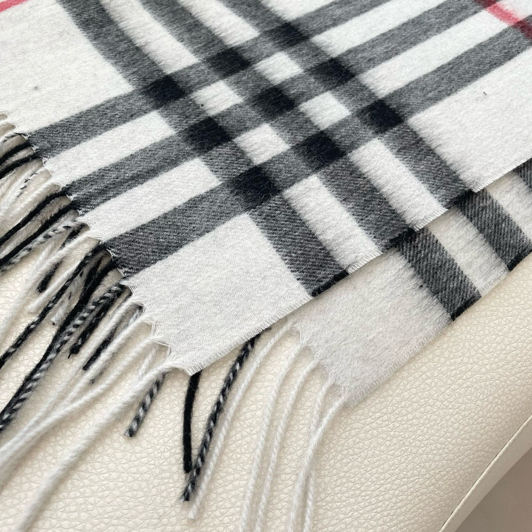 BURBERRY BBR SCARF 180 CM IN CASHMERE 522312