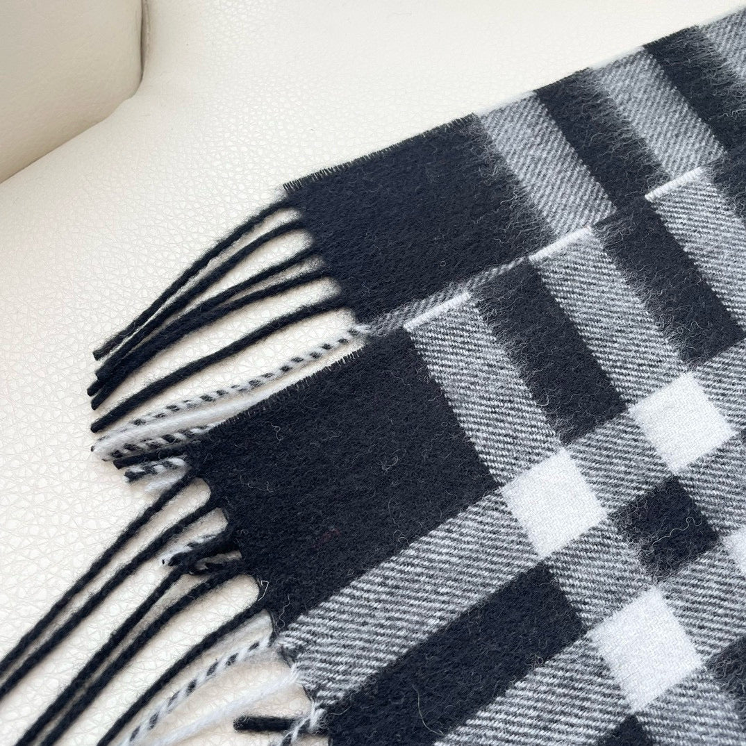 BURBERRY BBR SCARF 180 CM IN CASHMERE 522313