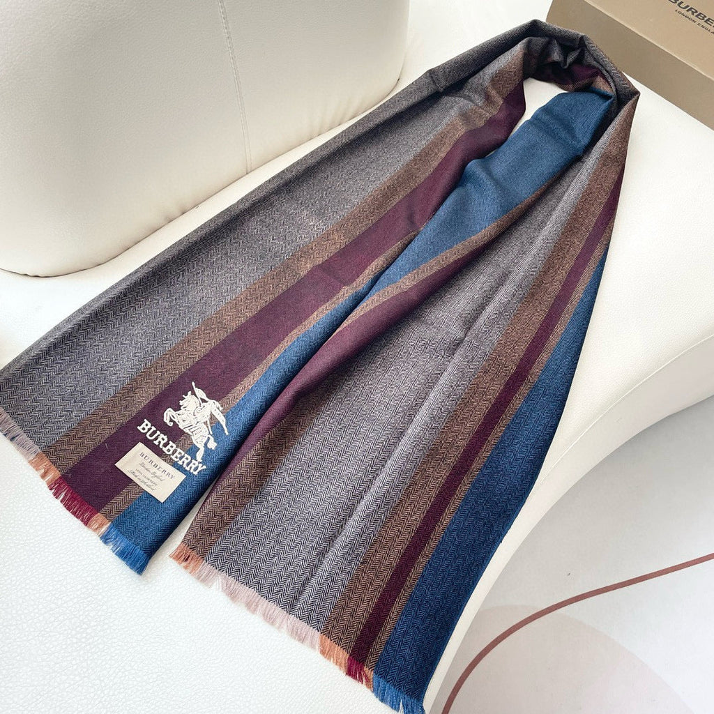 BURBERRY BBR SCARF 180 CM IN CASHMERE 524357