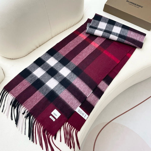 BURBERRY BBR SCARF 210 CM IN CASHMERE 06