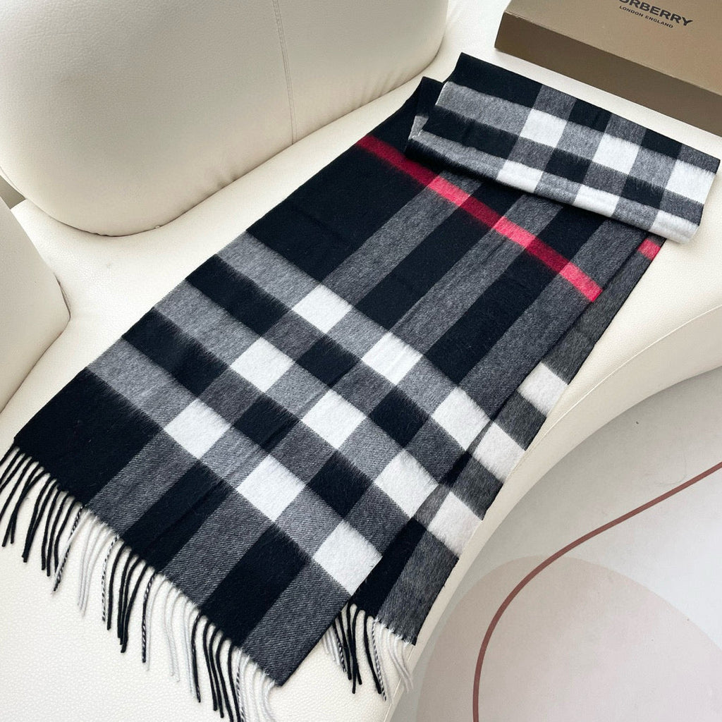 BURBERRY BBR SCARF 210 CM IN CASHMERE 04